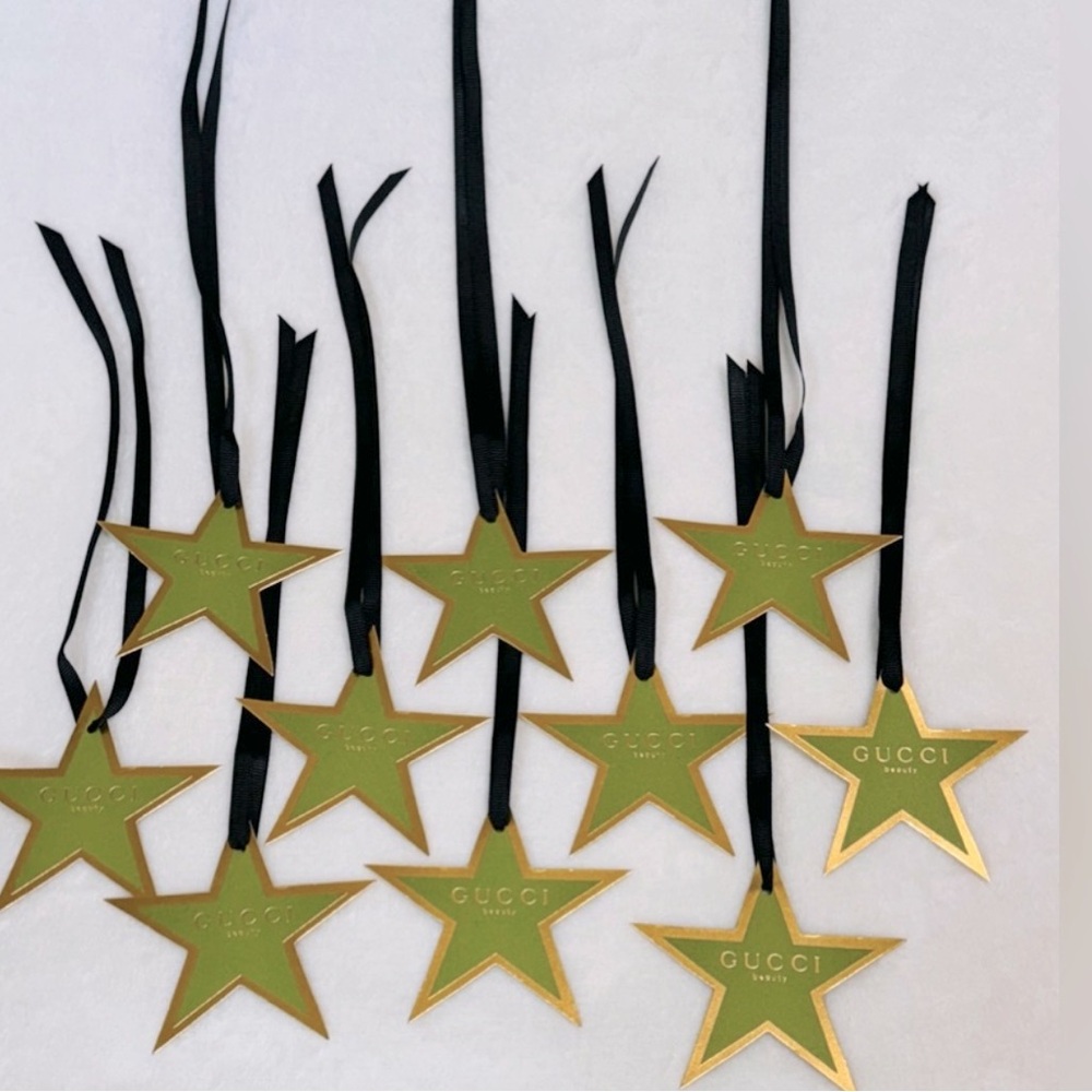 34 pcs GUCCI Star ornaments Christmas Tree Decoration - Picture 2 of 5